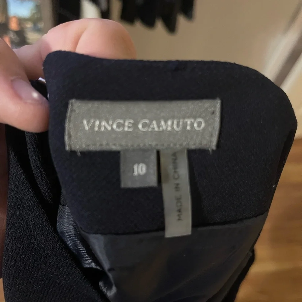 NWT‎ Vince Camuto Dark Blue Skater Skirt
